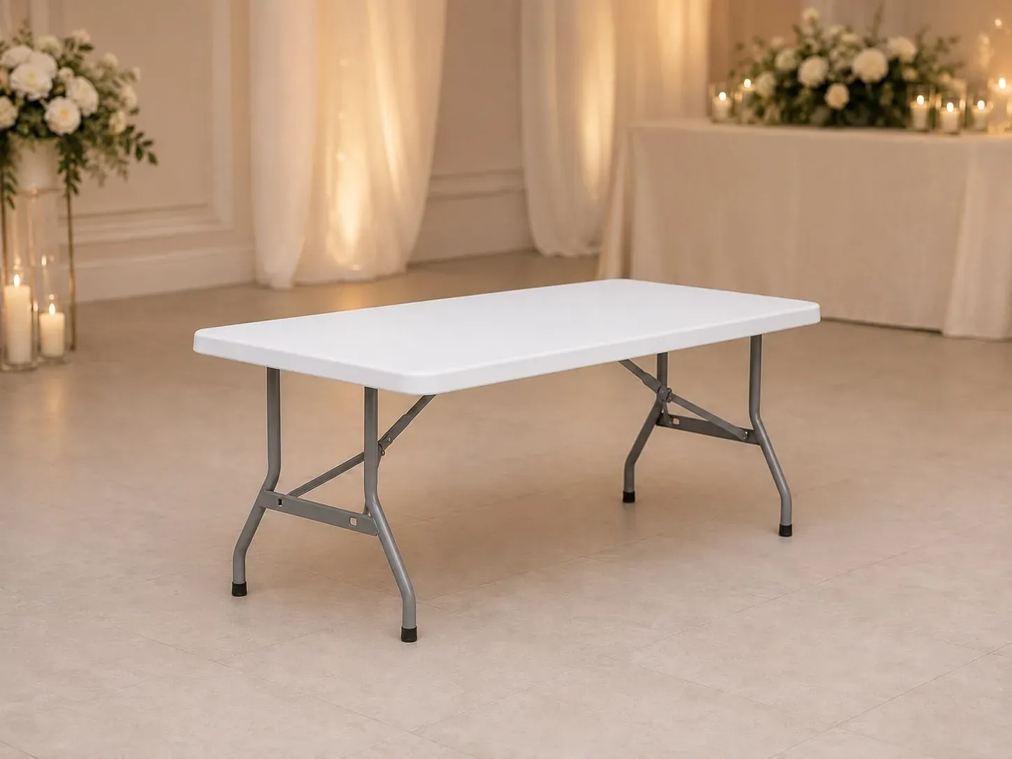 Mesa blanca para niños